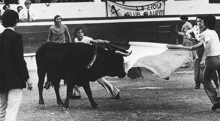 Le mouvement des toreros français